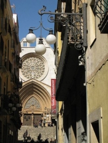 Calle Mayor hacia la Catedral