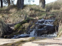 Salto de agua.