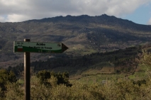 Lugar del segundo desvio, seguiremos la calzada hacia abajo.