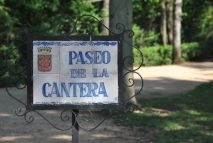 Inicio del Paseo de la Cantera