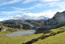 Lago Ercina desde el Mirador Entrelagos  